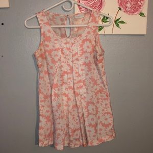 New York and company Floral Pink and White Blouse